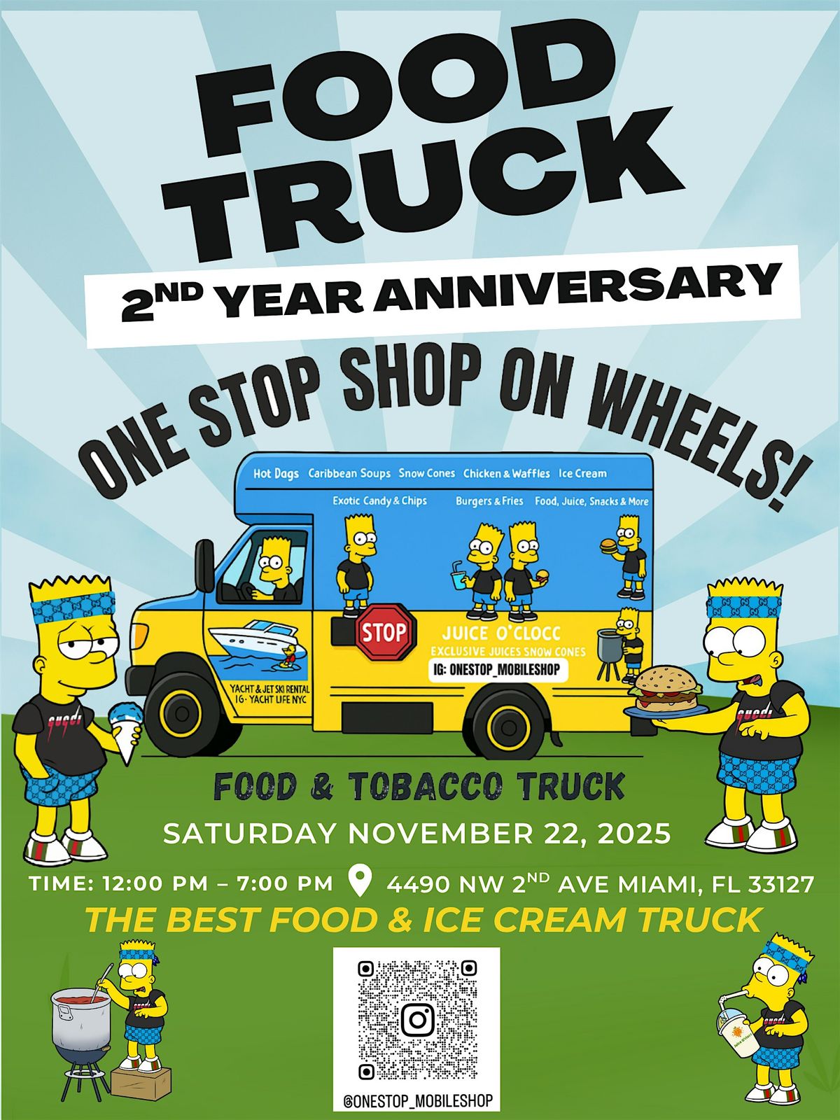 2ND YEAR FOOD TRUCK ANNIVERSARY  EVENT