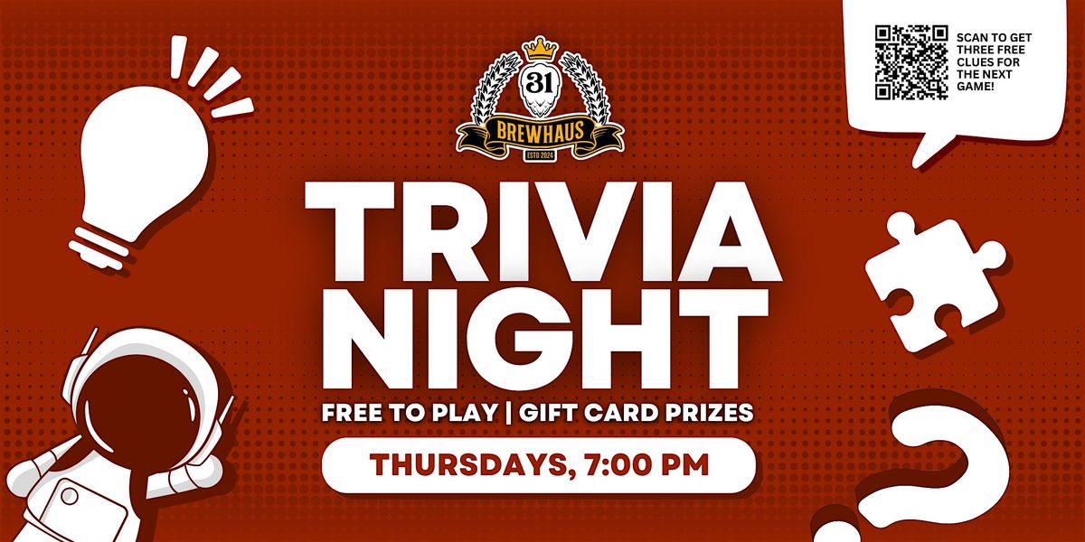 Algonquin Trivia Night | Brewhaus 31