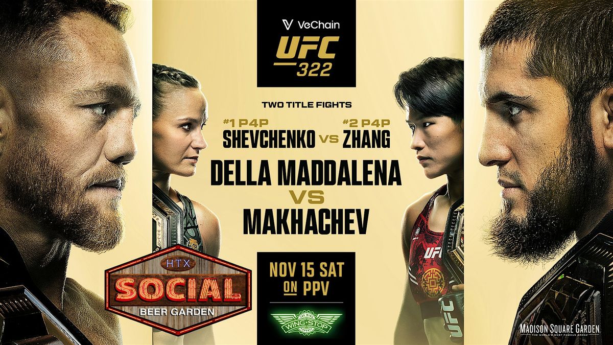 UFC 322 Della Maddalena vs. Makhachev