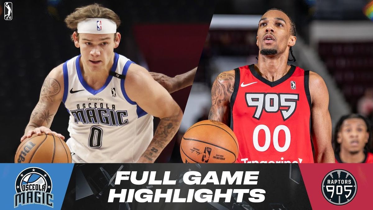 Parking Raptors 905 at Osceola Magic