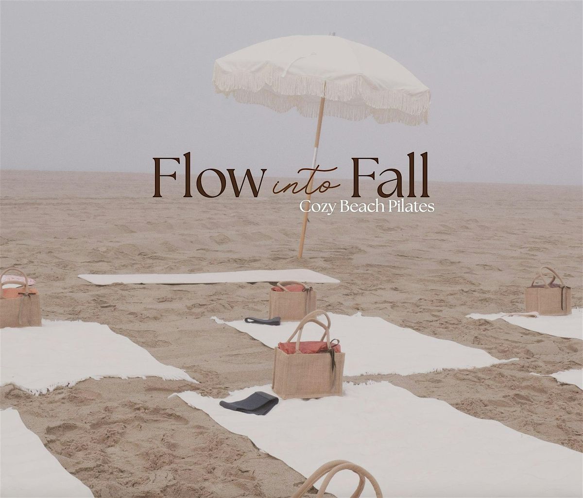 Flow into Fall: beach pilates & flowers (santa monica)