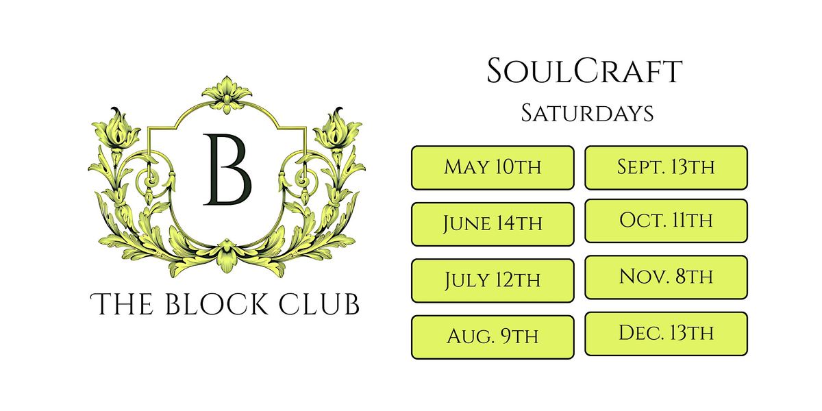 SoulCraft Saturdays