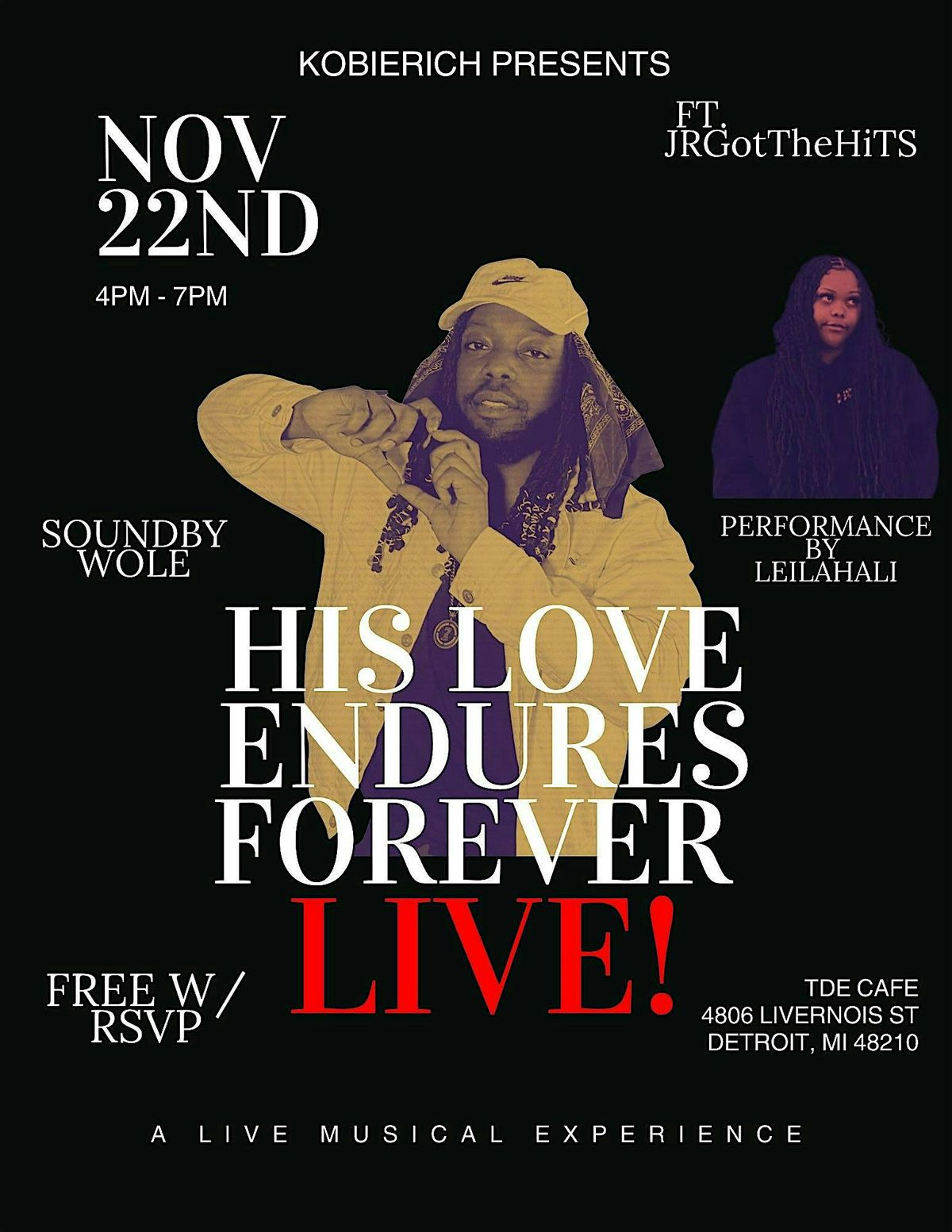 His Love Endures Forever LIVE!