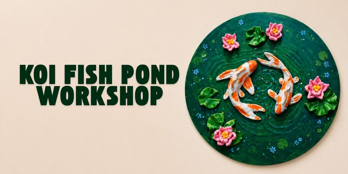 Koi fish pond workshop- YelloveOrbit at Relish Patisserie: Kochi on ...