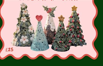 Clay Christmas tree workshop GOODSHEDS
