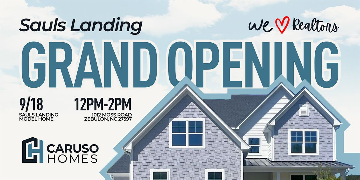 Sauls Landing Grand Opening Event