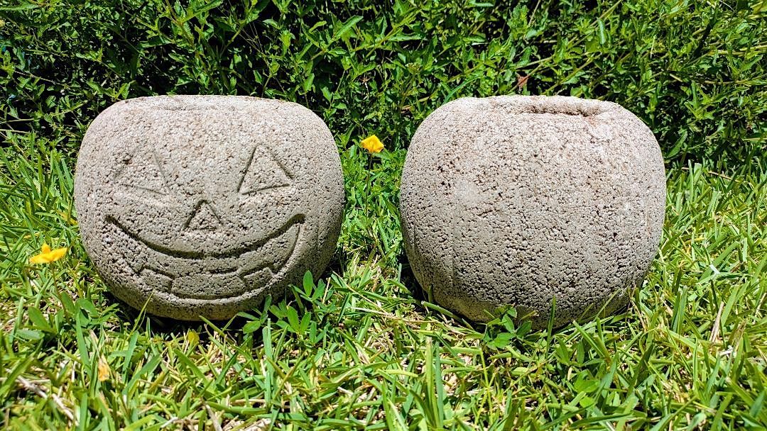 Hypertufa Pumpkin Workshop (Choose from Sept 13 or Oct 13)