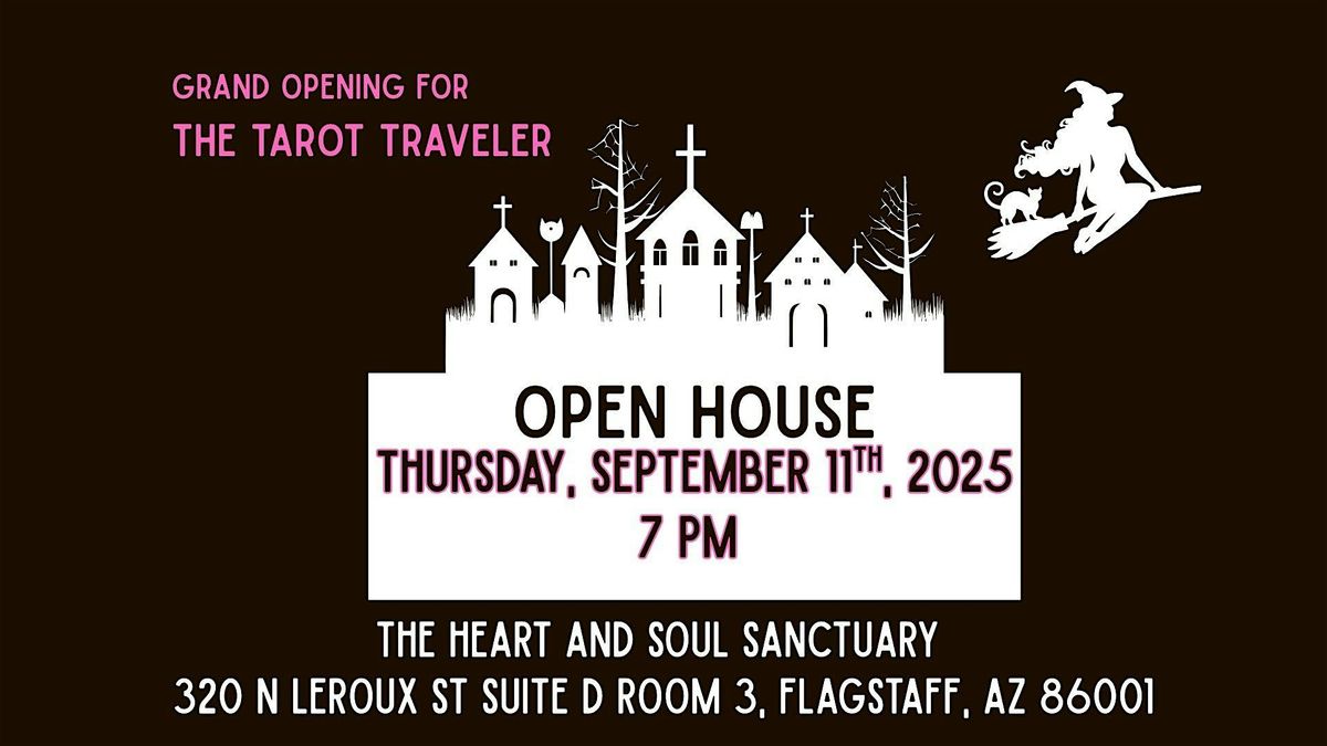 The Tarot Traveler Grand Opening at The Heart and Soul Sanctuary