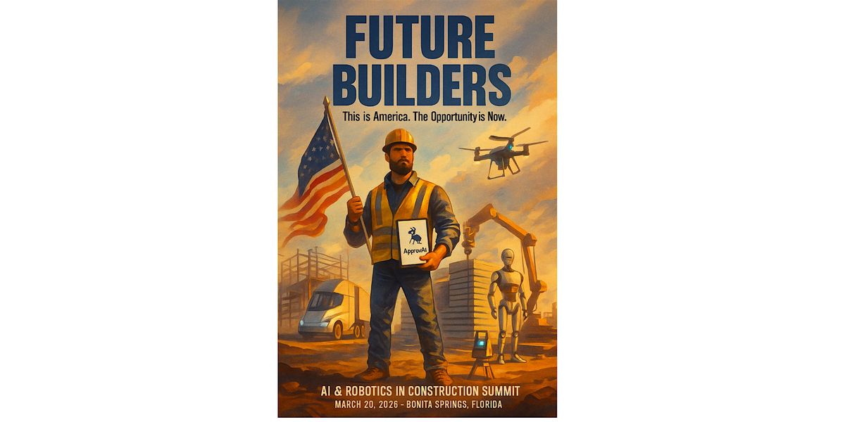 FUTURE BUILDERS SUMMIT: Ai & Robotics in Construction