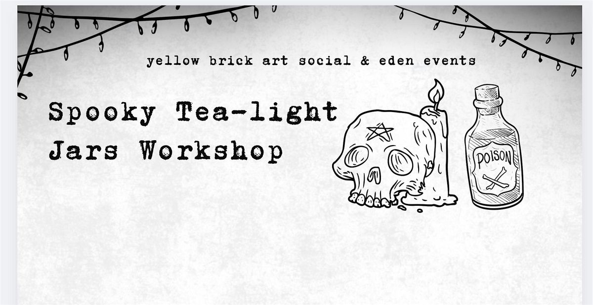 Spooky Tea-light Decorating Workshop