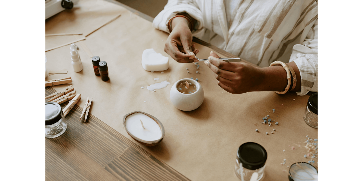 Fun Candle Making With Instructor Brittany - Candle Making Class in Houston | Classpop!\u2122