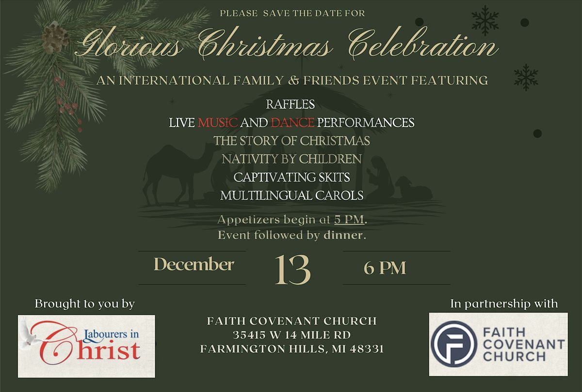 Glorious Christmas Celebration 2025 | 12\/13