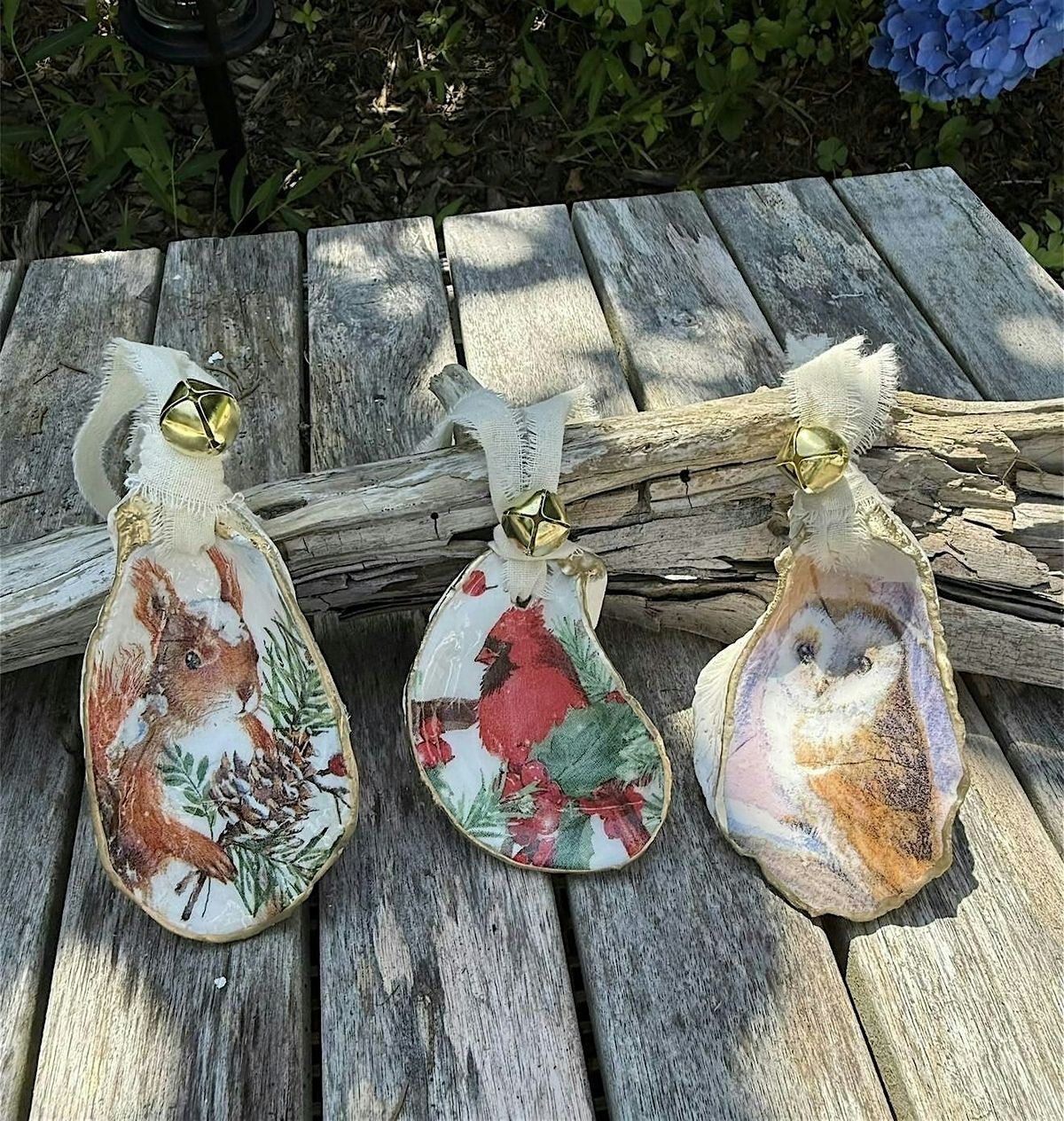 Woodland Ornament Shell Workshop