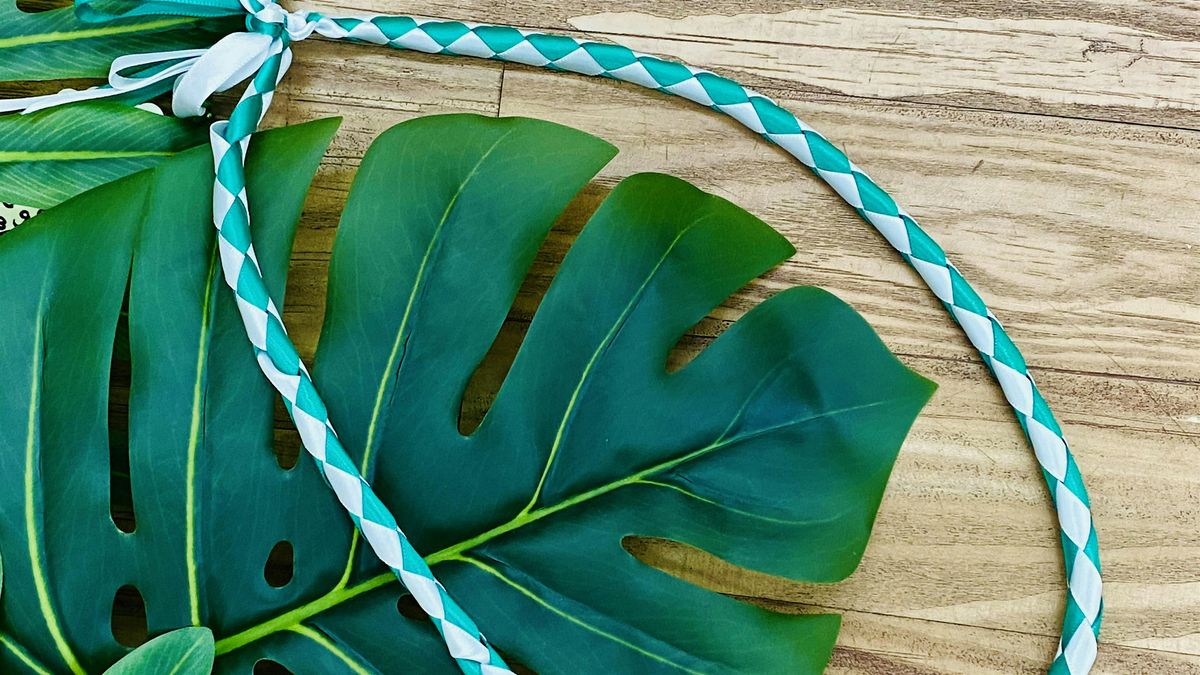 Diamond Weave Ribbon Lei - Mapunapuna