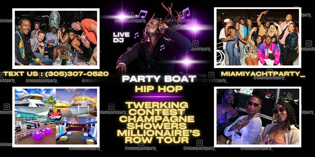 LIT HIP HOP BOOZE CRUISE + OPEN BAR