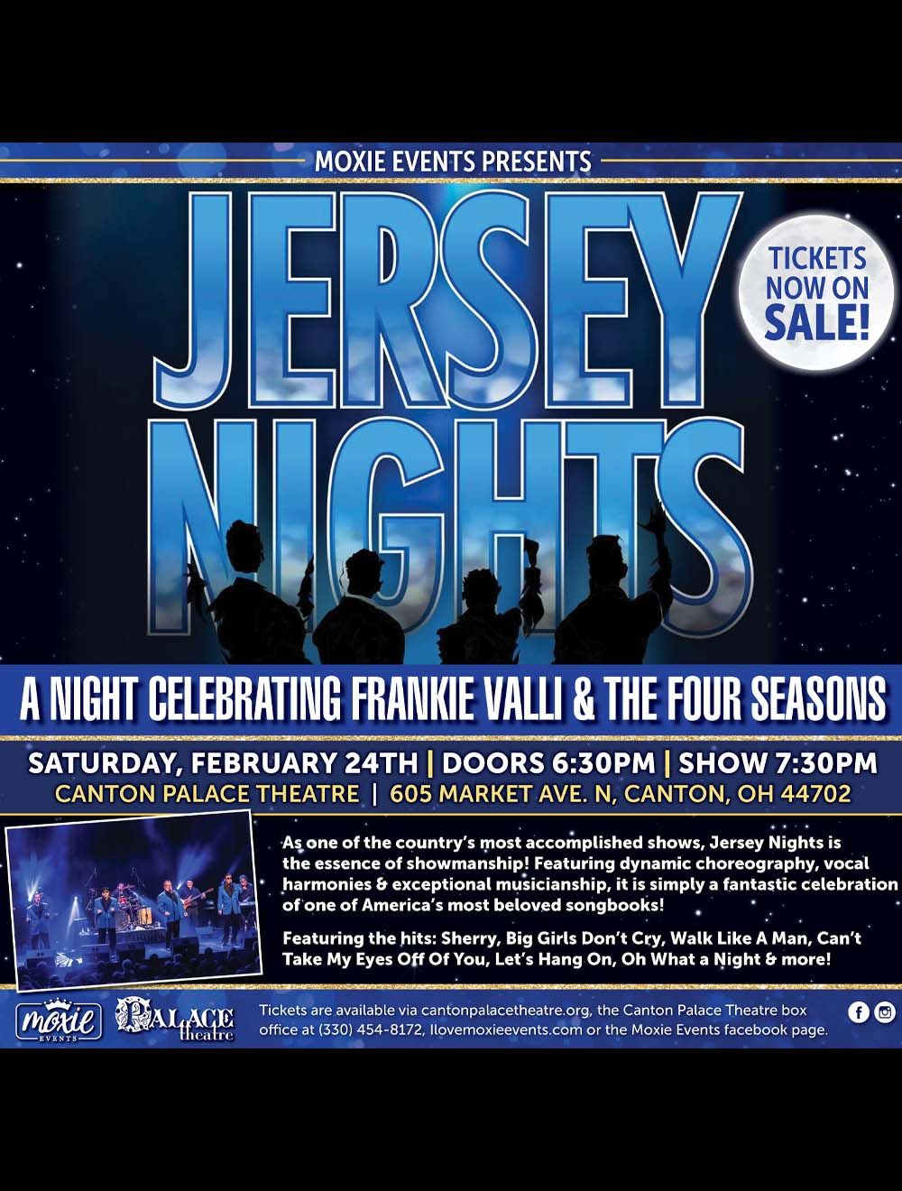Jersey Nights at Avalon Ballroom Theatre at Niagara Fallsview Casino Resort