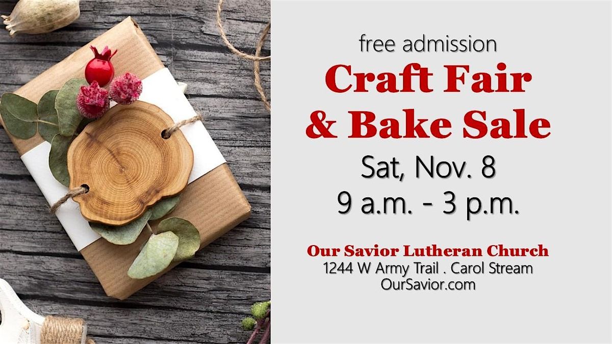 Craft Fair & Bake Sale