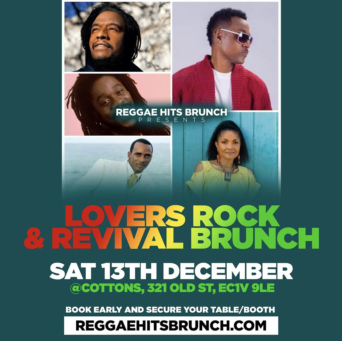 LOVERS ROCK & REVIVAL BOTTOMLESS BRUNCH (December )