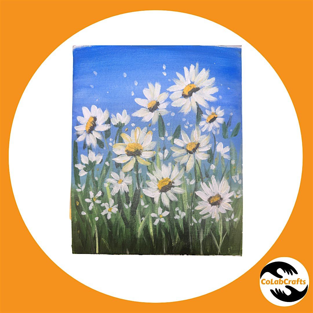Acrylic Painting - Flowers for beginners