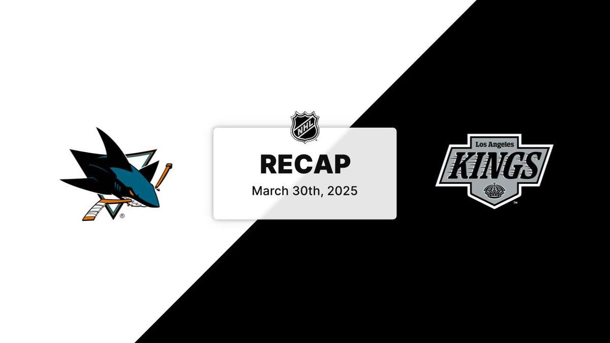 San Jose Sharks vs. Los Angeles Kings