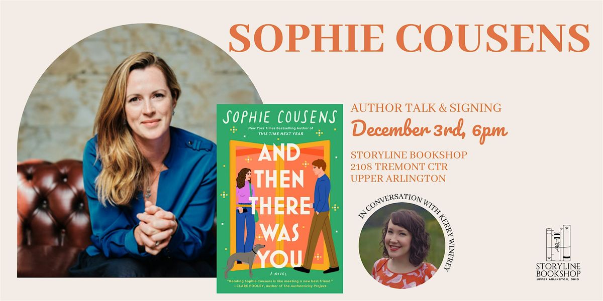 Author Talk and Signing with Sophie Cousens