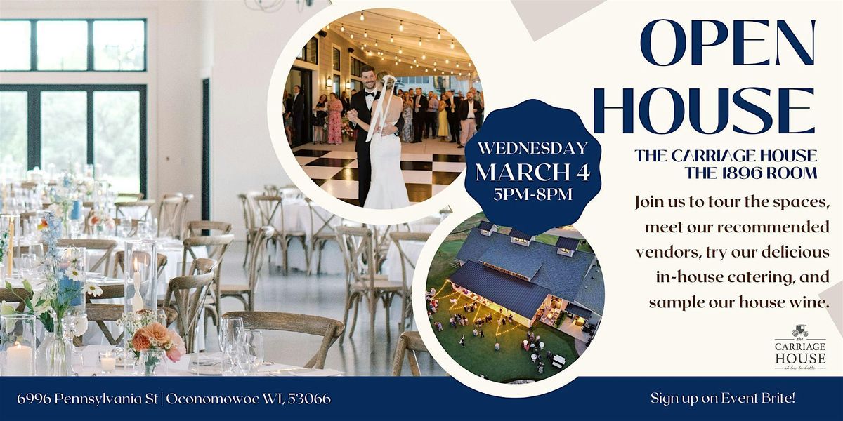 2026 Wedding Open House