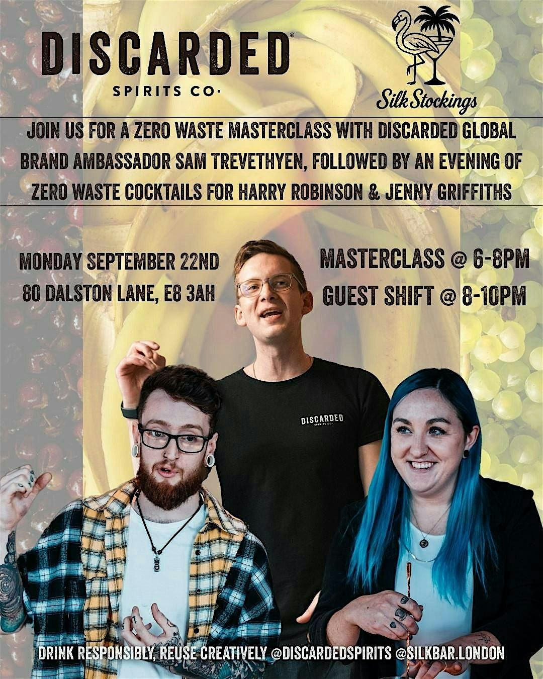 Discarded Zero Waste masterclass - Global Brand Ambassador Sam Trevethyen