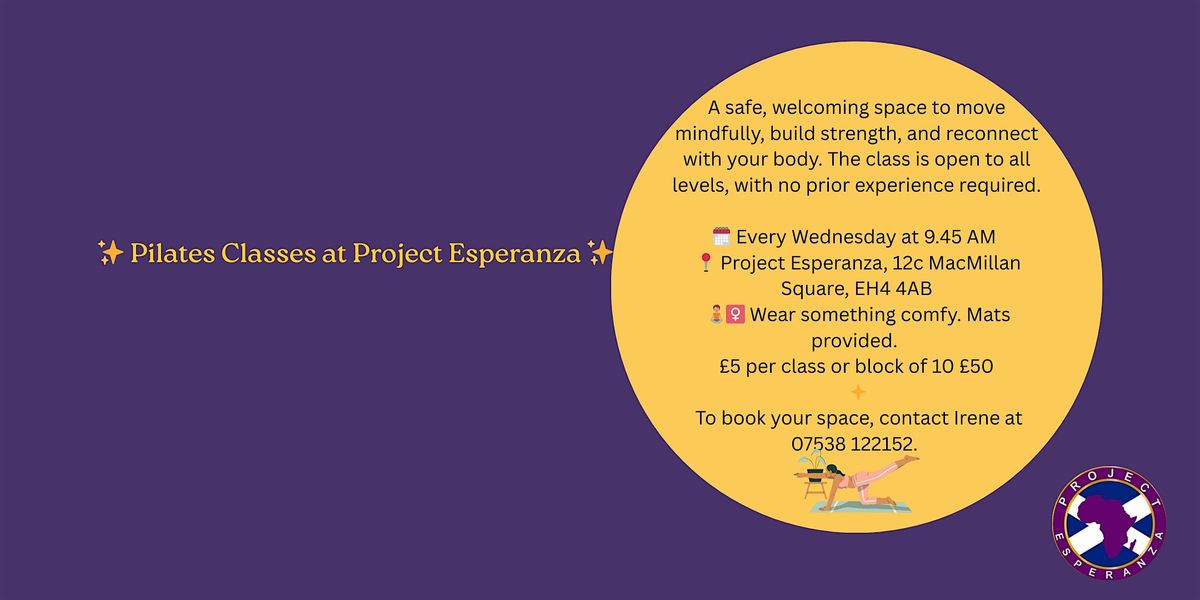 Pilates Classes At Project Esperanza