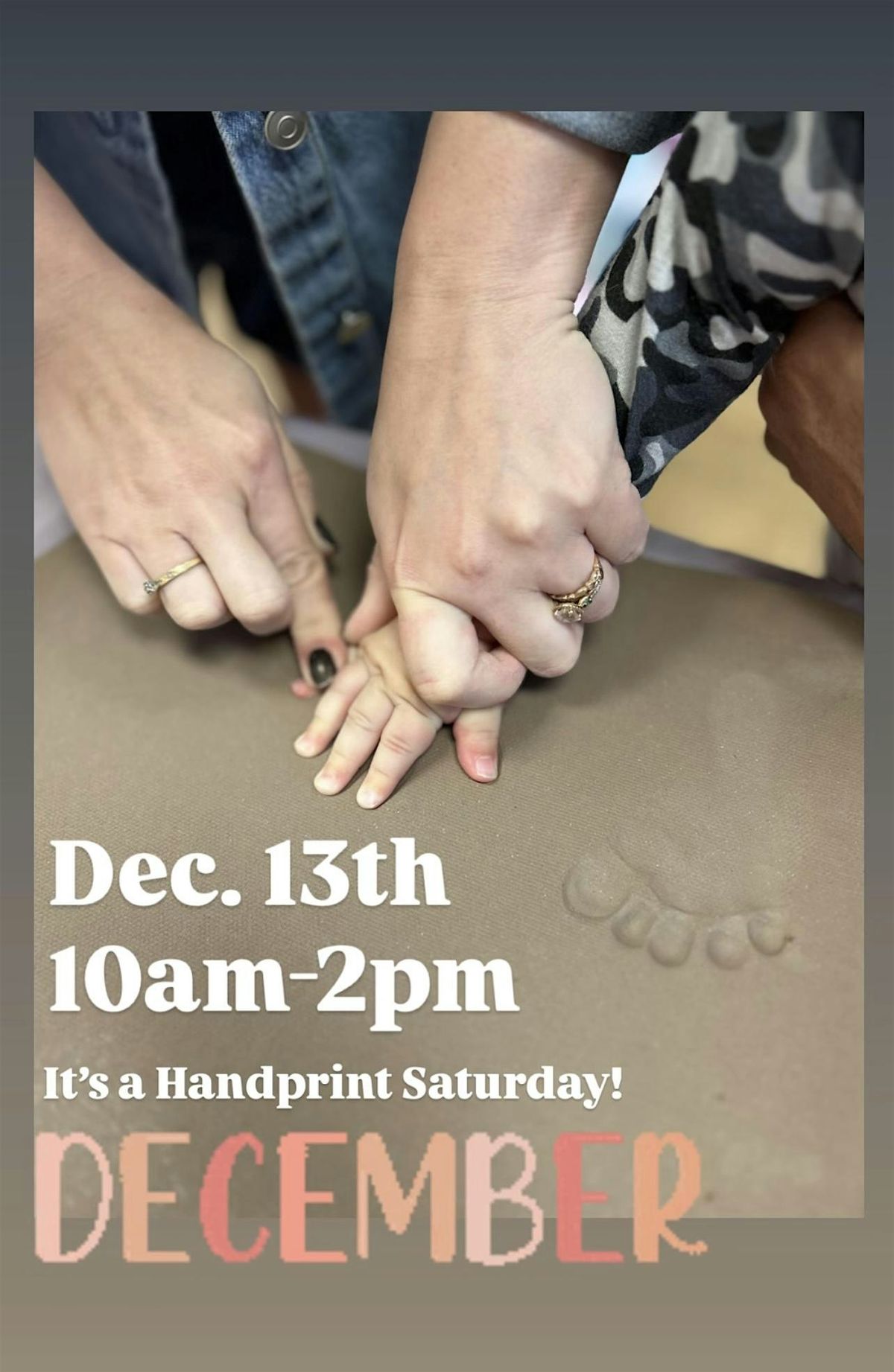 It\u2019s a Handprint Saturday! December 13th