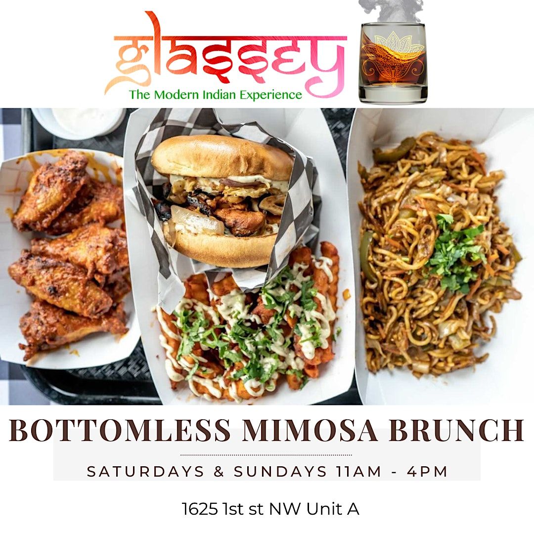 DCs Best Indian Bottomless Brunch at Glassey! 1625 1st St NW