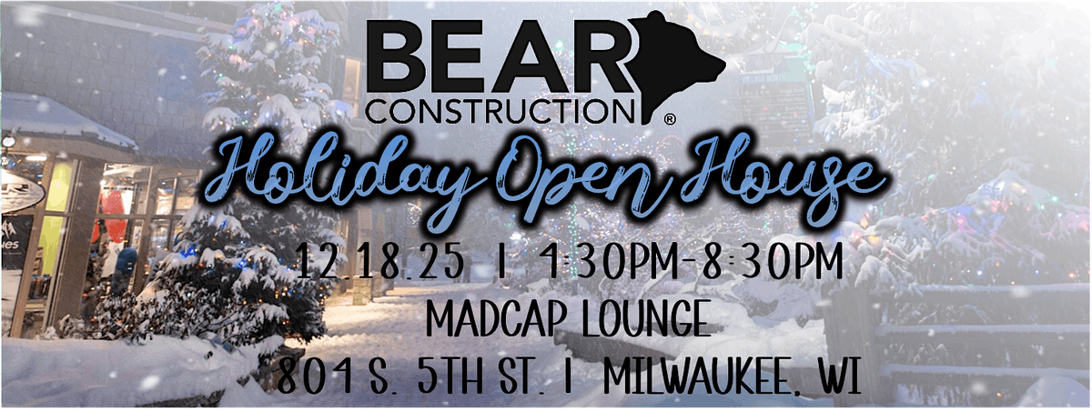 BEAR Holiday Open House 2025