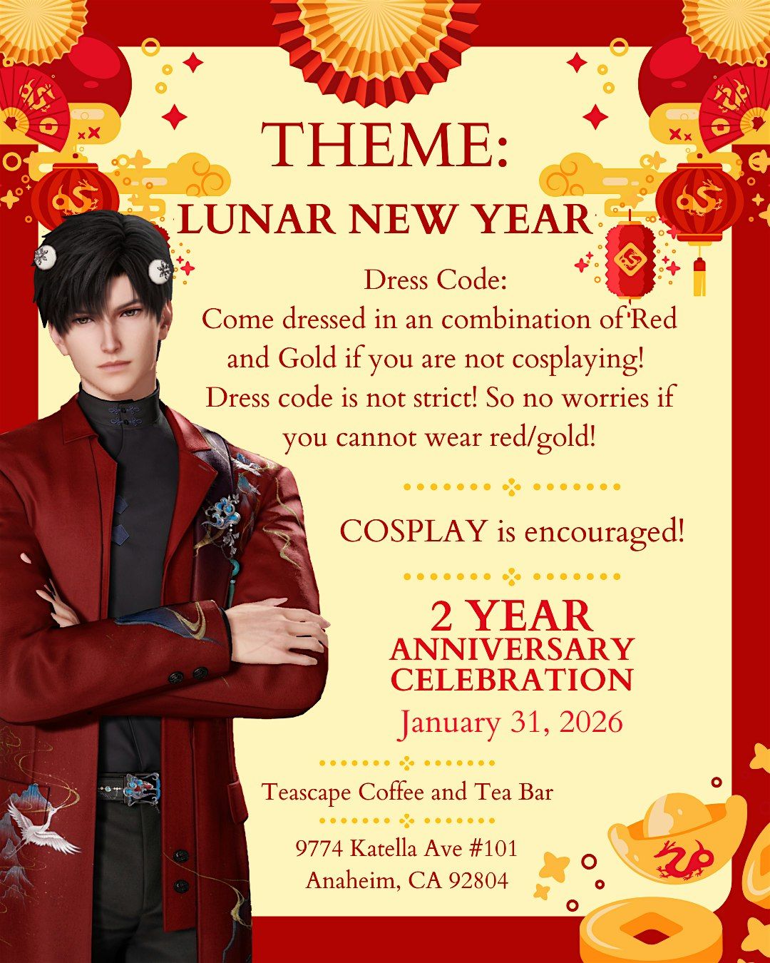 2 year LADS anniversary cupsleeve