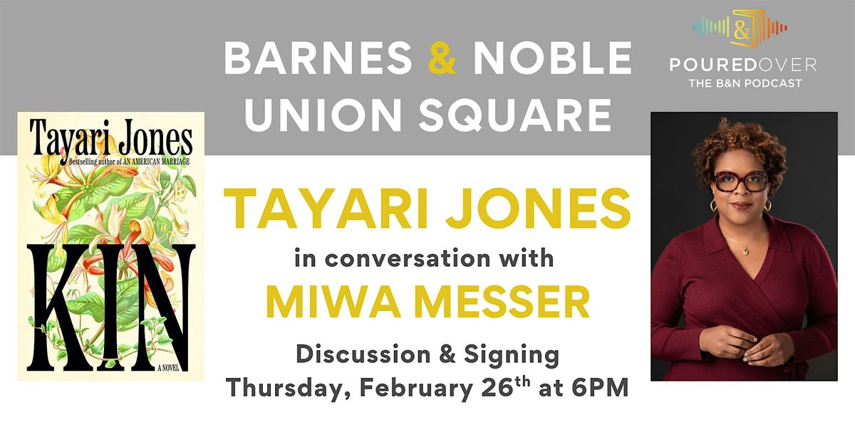 Tayari Jones discusses KIN - POURED OVER Podcast Taping