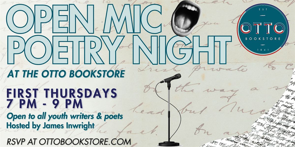 First Thursday Open Mic Poetry Night