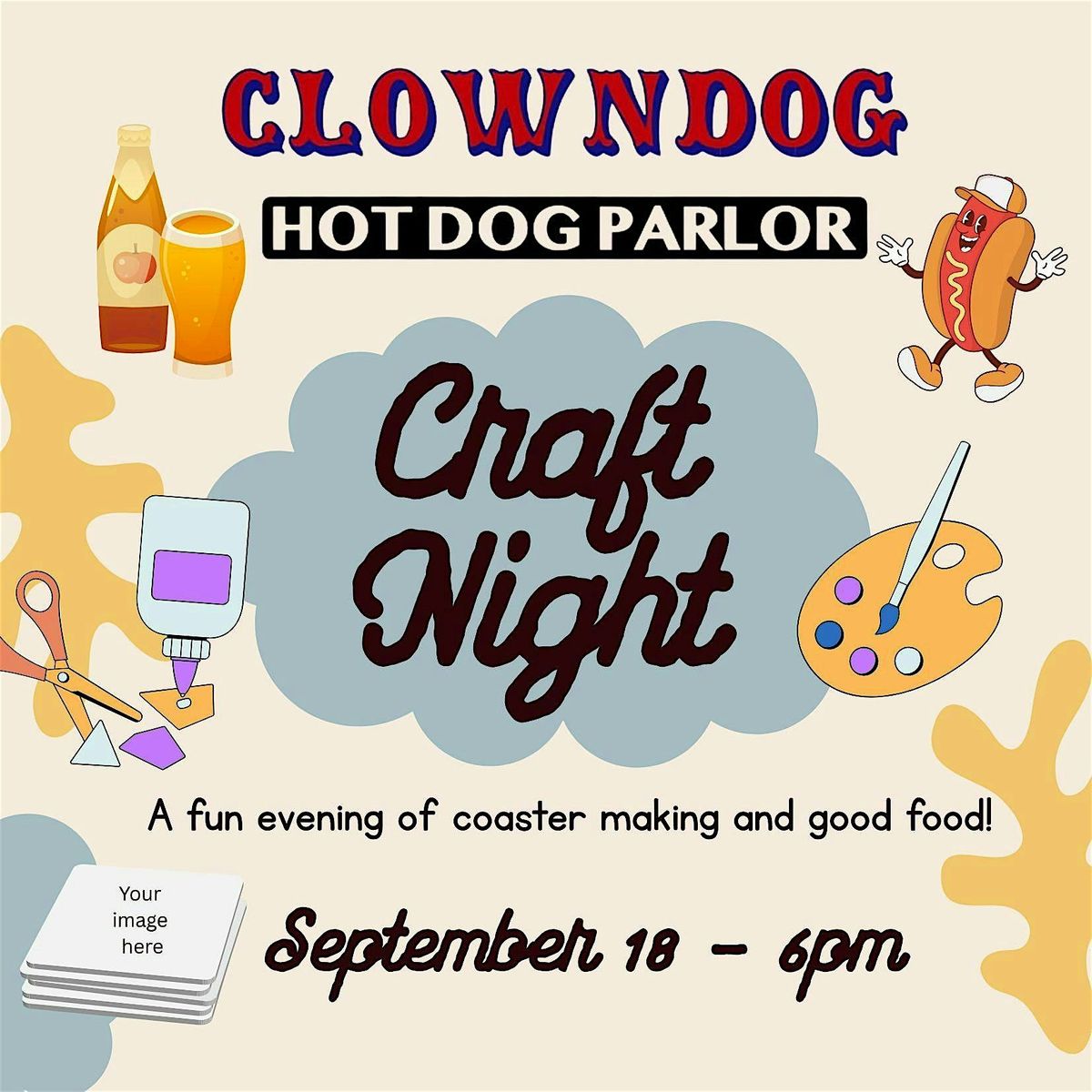Craft Night at Clowndog
