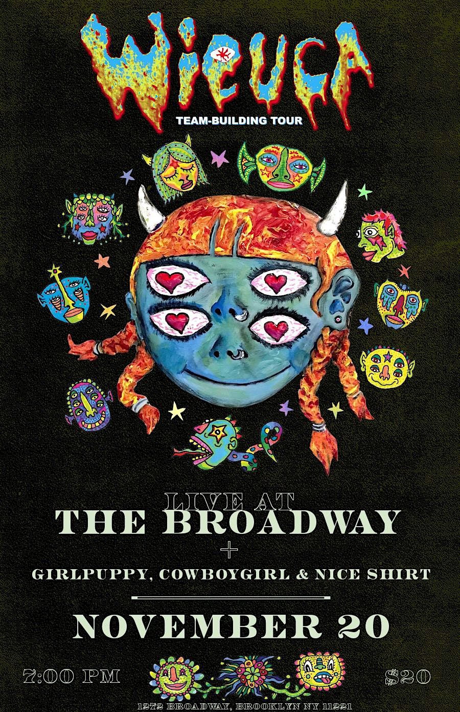 Girlpuppy w\/ Wieuca, Cowboygirl + Nice Shirt