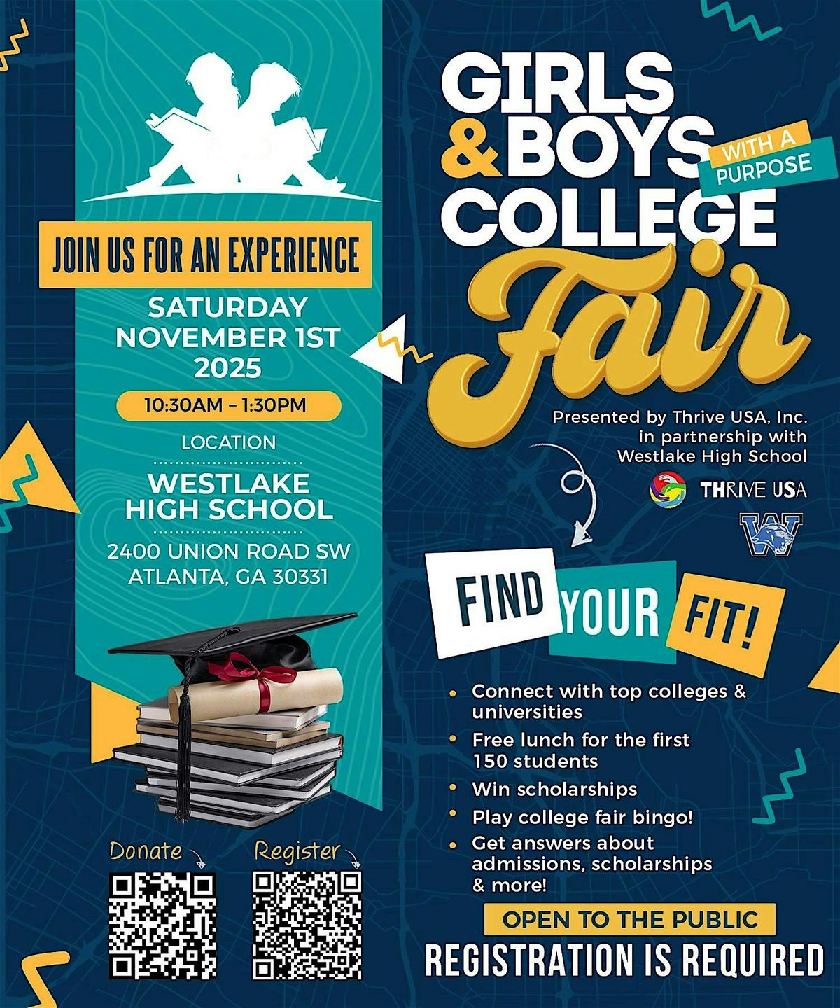 Girls & Boys With a Purpose College Fair