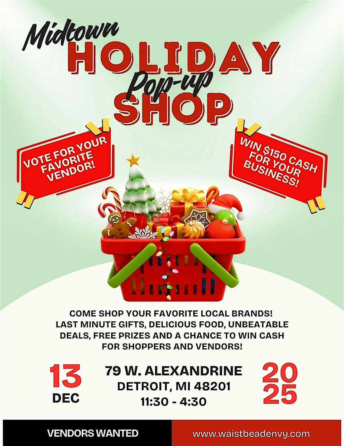 Midtown Holiday Pop Up Shop