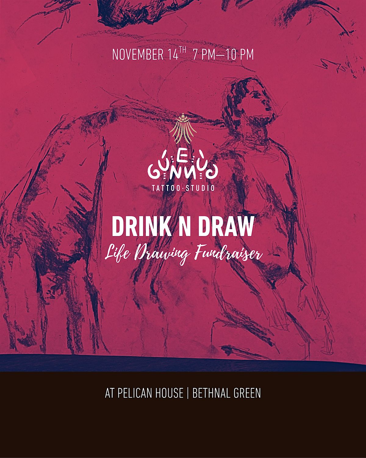 Drink n Draw\u2014Raising Funds for Eg\u00fang\u00fan