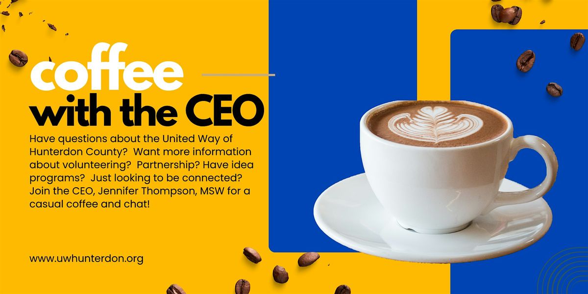 Coffee & Chat with the CEO