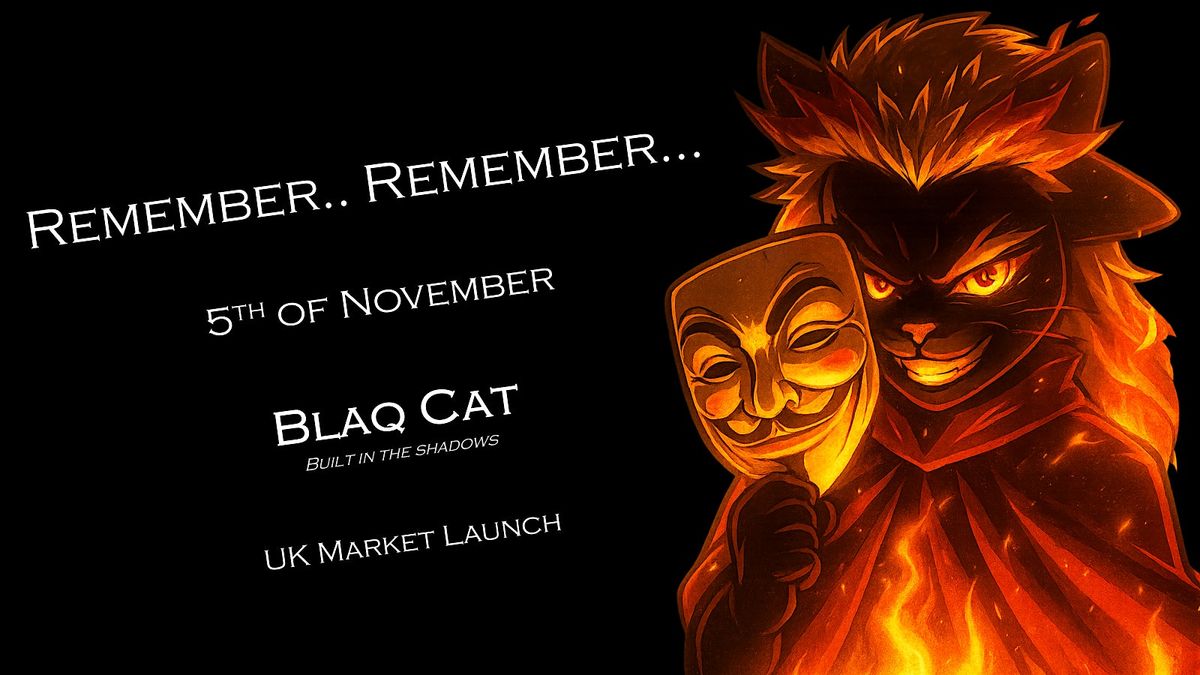BLAQ CAT \u00d7 NDCA UK LAUNCH \u2014 Built in the shadows