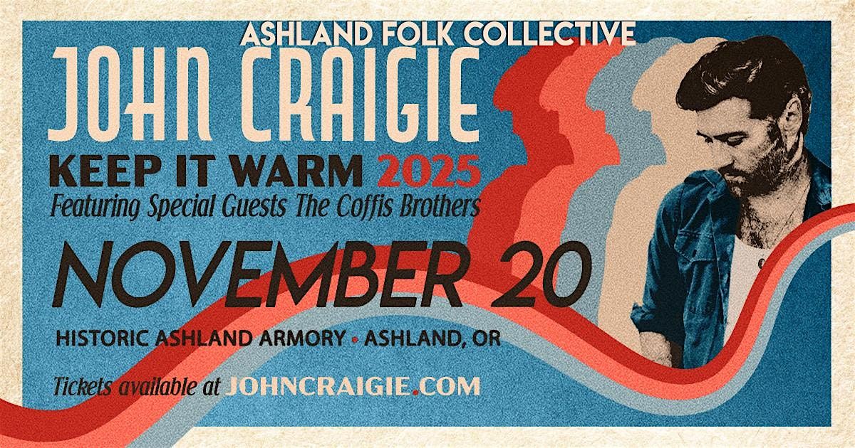 John Craigie with special guest The Coffis Brothers | 21+ EVENT
