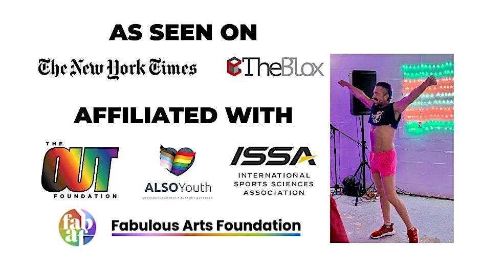 Fitness class LGBTQ+ GBF & Fab Arts Foundation