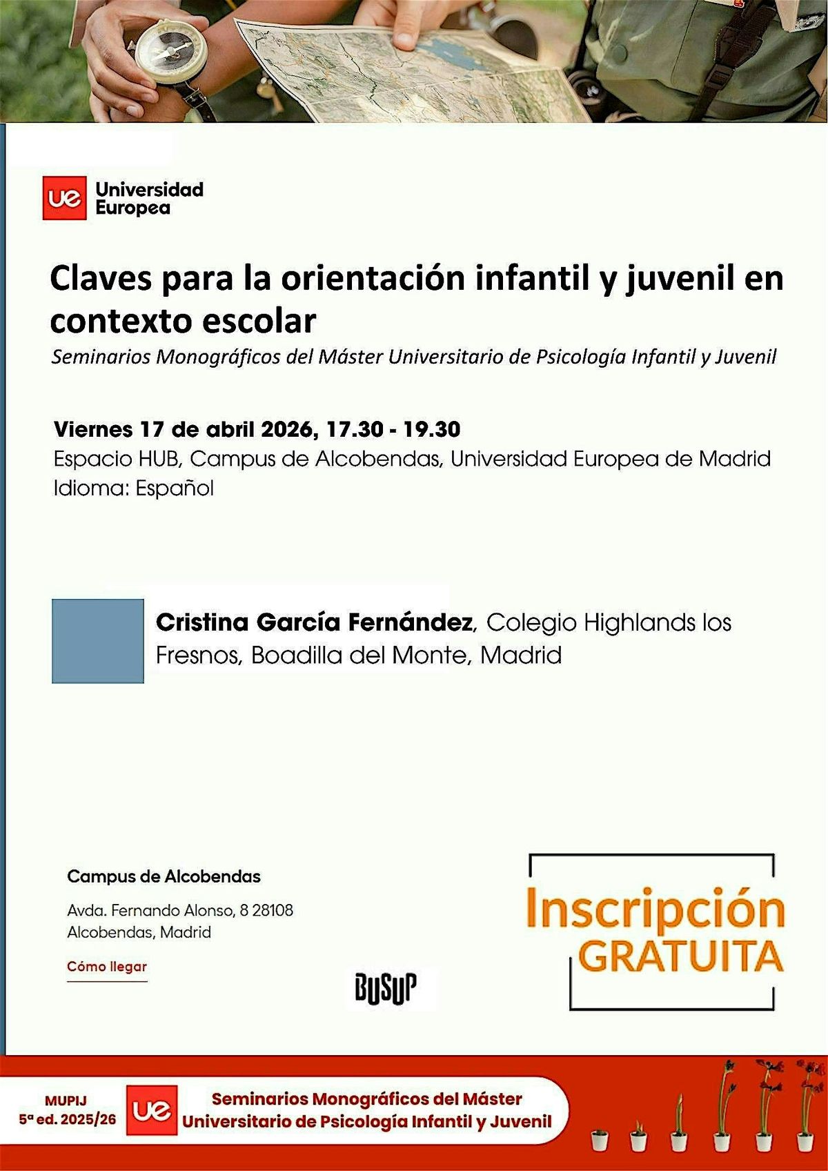 Claves para la orientaci\u00f3n infantil y juvenil en contexto escolar