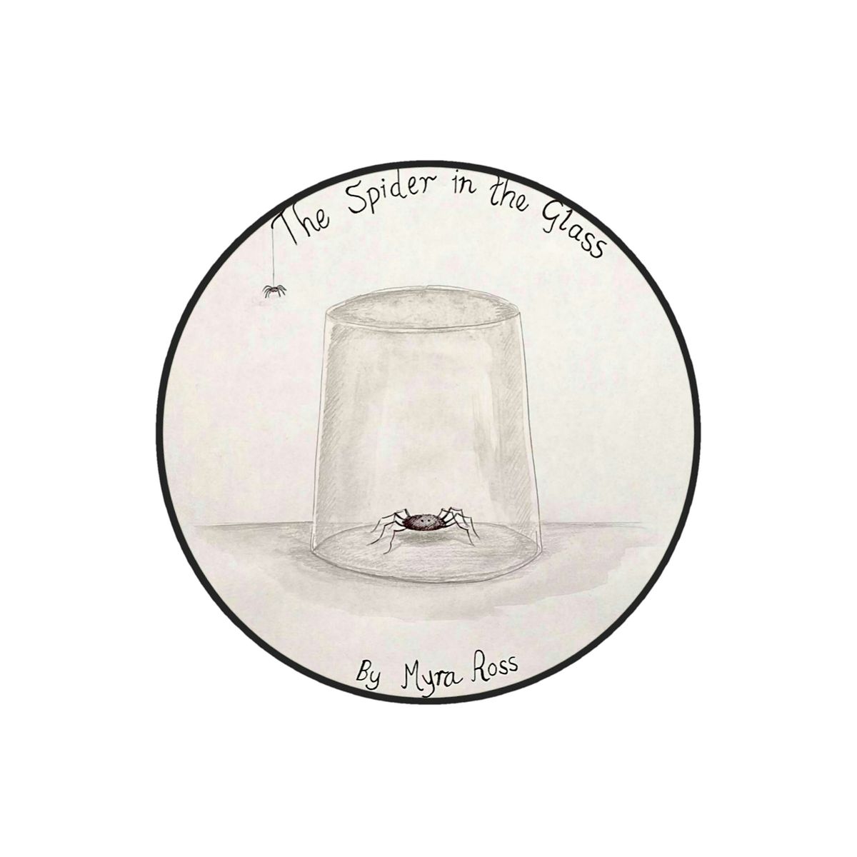 Spider In The Glass - The Spiderlings session, by Myra Ross