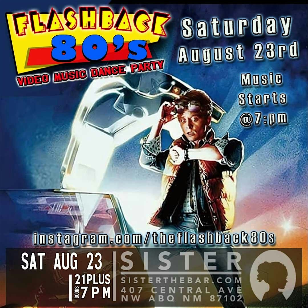 Flashback 80s Video Music Dance Party