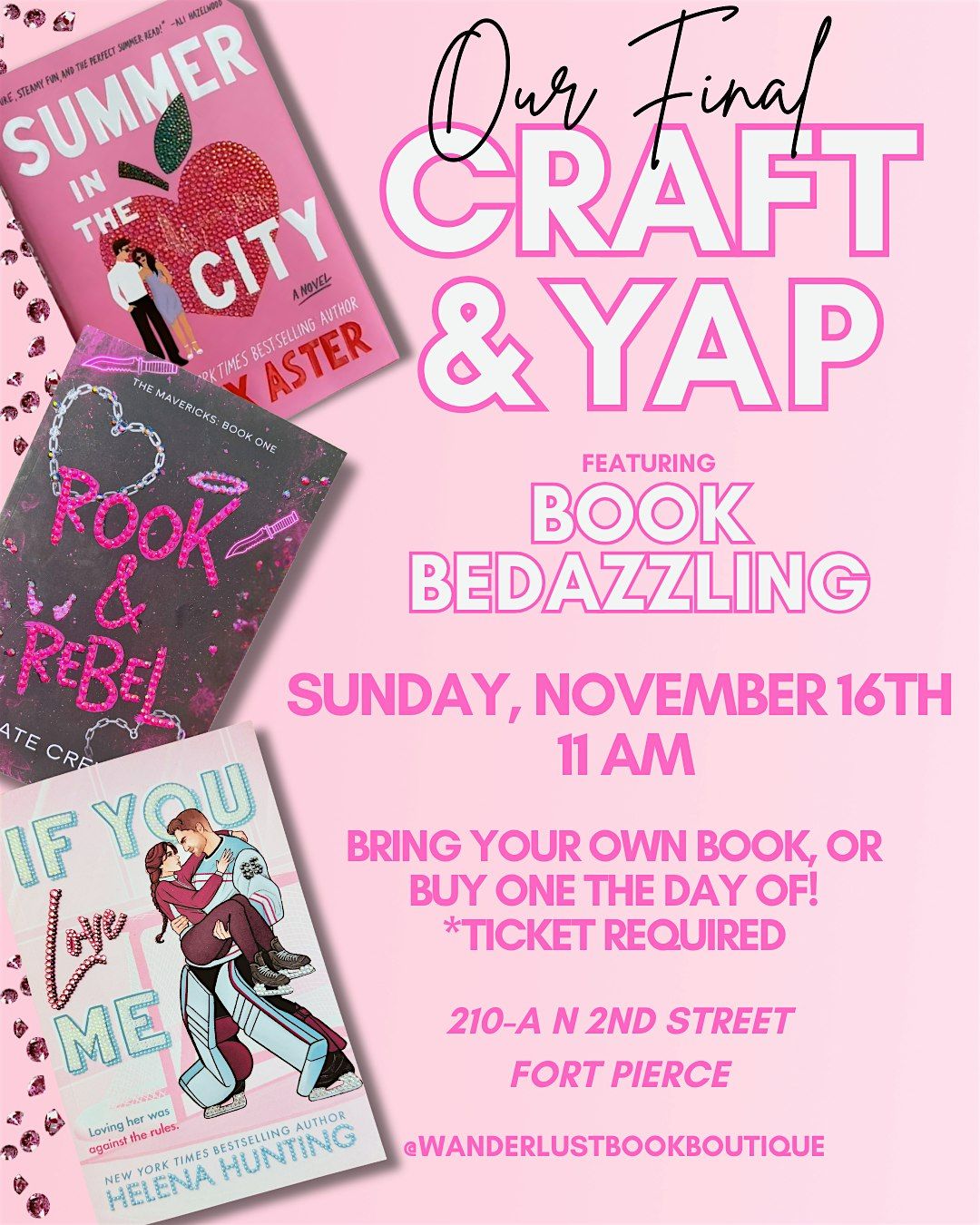 Craft & Yap: Book Bedazzling