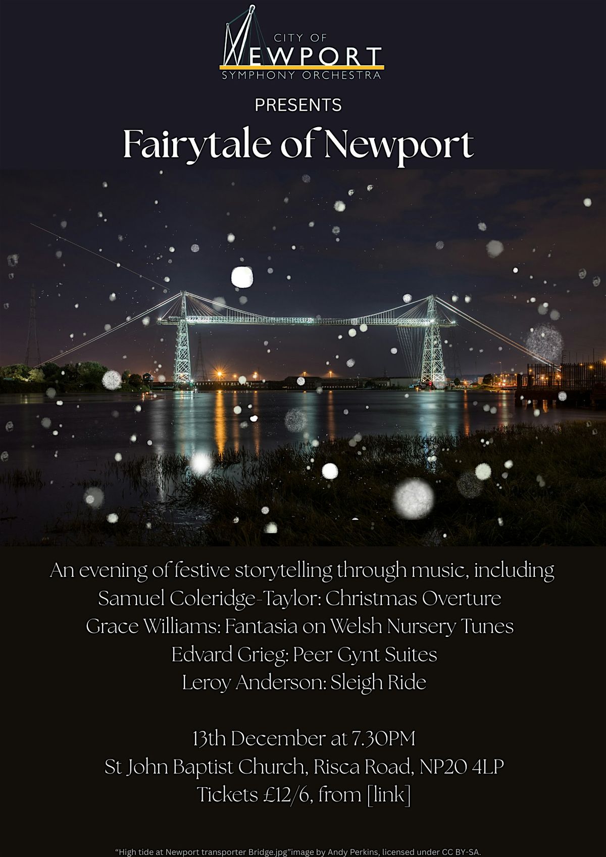 Fairytale of Newport - CNSO Festive concert