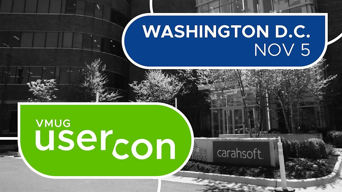 Washington D.C. VMware User Group UserCon
