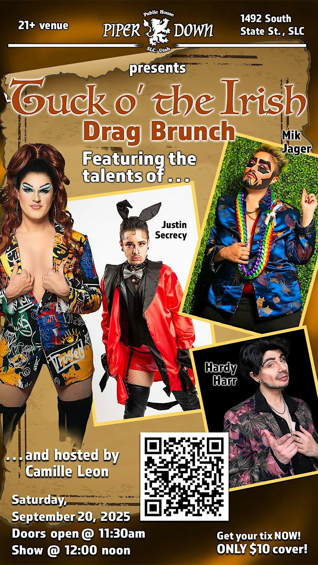 Tuck O\u2019 the Irish Drag Brunch